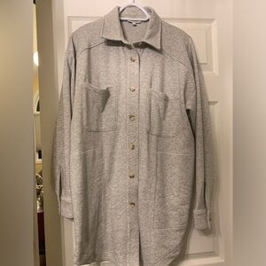 Reiss Shacket, Size M, Light Grey